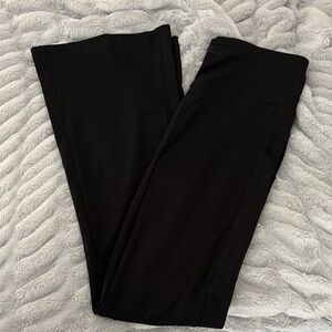 Lou & Grey Black Boot Cut Yoga Pants
